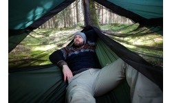 Turistinė kempingo hamakas (viskas viename)