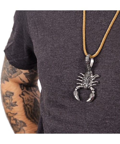 Steel Pendant W-TEC Scorpione