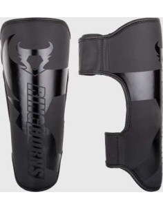 Shin Guards Ringhorns Charger - Black/Black