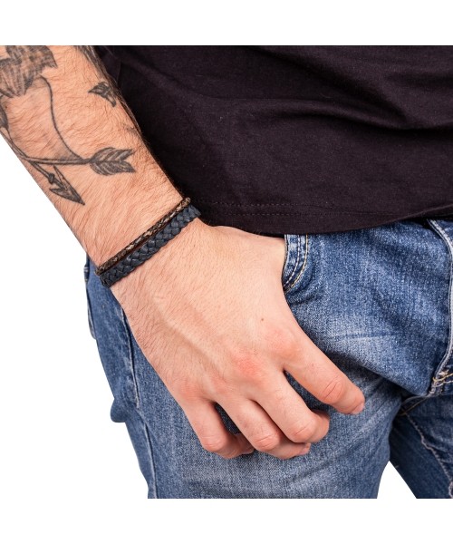 Leather Bracelet W-TEC Soderick