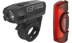 Žibintų komplektas FORCE Glare USB