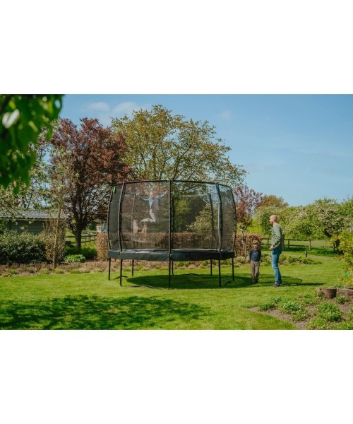 EXIT Allure Premium trampoline ø366cm - black