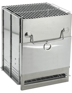 Grill wood cooker CUBE folding