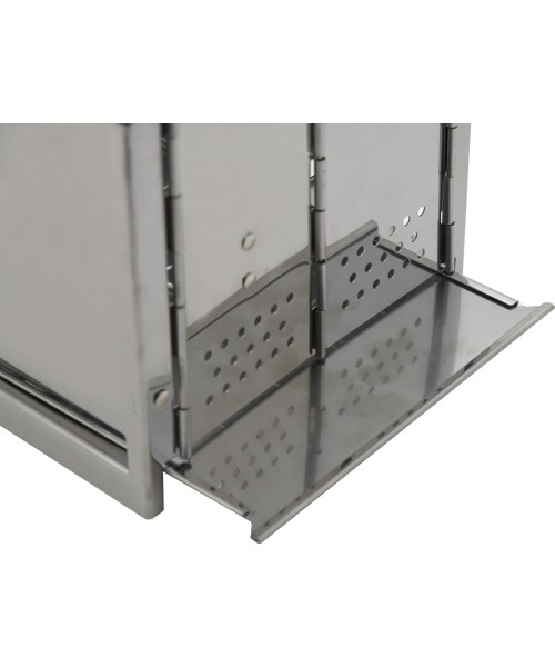 Grill wood cooker CUBE folding