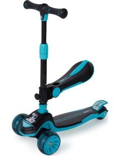 Beaster Kids BS603 children's balance scooter with folding seat, for kids from 3 years