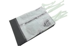 Sidewalls for party tent WINDOW 2x3m 420D grey WATERPROOF