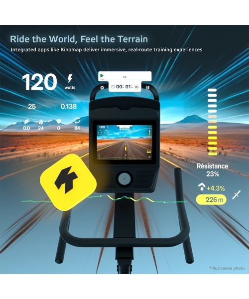 Exercise Bike inSPORTline ZenRoute 1200