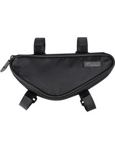 Bicycle frame bag FORCE Trinity, 0.8l, (black)