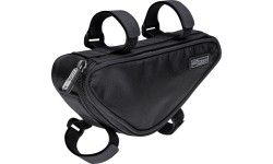 Bicycle frame bag FORCE Trinity, 0.8l, (black)