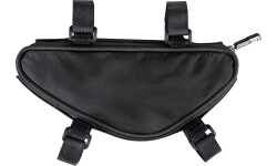Bicycle frame bag FORCE Trinity, 0.8l, (black)