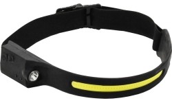 Prožektorius ant galvos STRIP SENSOR 350 lm, įkraunamas