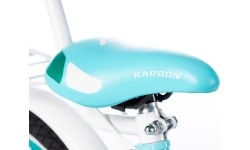 Karbon Kitty 16 bike turquoise-white
