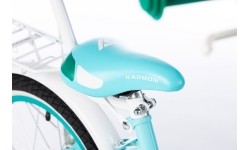 Karbon Kitty 16 bike turquoise-white