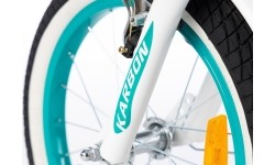 Karbon Kitty 16 bike turquoise-white