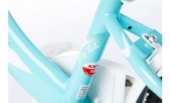 Karbon Kitty 16 bike turquoise-white