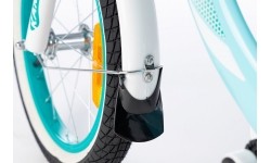 Karbon Kitty 16 bike turquoise-white