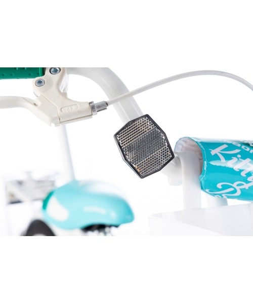 Dviratis Karbon Kitty 16 turquoise-white