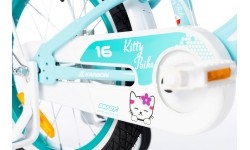 Karbon Kitty 16 bike turquoise-white