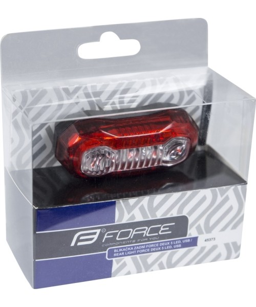 Galinis žibintas FORCE Deux 5 LED, USB