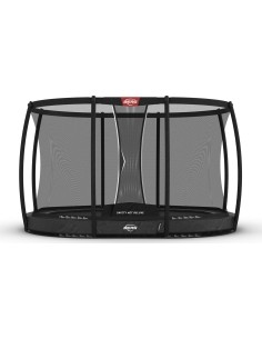 BERG Grand Champion InGround 350 Grey + Safety Net Deluxe