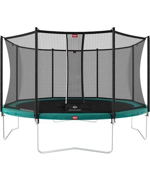 Batuto komplektas BERG Favorit Regular 430, žalias + apsauginis tinklas Comfort