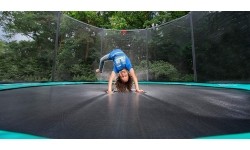 Trampoline Set BERG Favorit Regular 430 Green + Safety Net Comfort