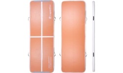 Inflatable Exercise Mat inSPORTline Airstunt 500 x 100 x 10 cm Mocha Mousse w/ Electric Pump