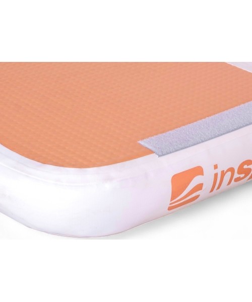 Inflatable Exercise Mat inSPORTline Airstunt 500 x 100 x 10 cm Mocha Mousse w/ Electric Pump