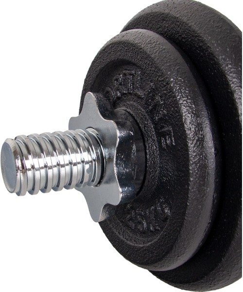 Adjustable Dumbbell inSPORTline 5-10 kg