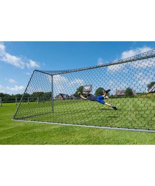 Floor Mounted Aluminium Football Goal EXIT Scala 500x200