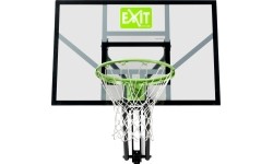 EXIT Galaxy prie sienos tvirtinama krepšinio sistema, stačiakampis polikarbonatas (PC)