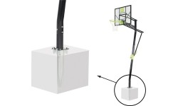 EXIT Galaxy Inground Basket In-ground Rectangular Polycarbonate (PC)