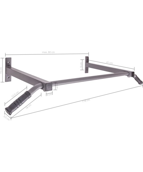 Wall-Mounted Pull-Up Bar inSPORTline PU1207