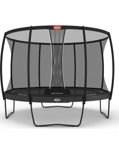 BERG Elite Regular 430 batutas, pilkas + apsauginis tinklas DLX XL
