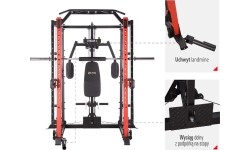 Semi Commercial Smith Machine HMS Premium Cyklop 3