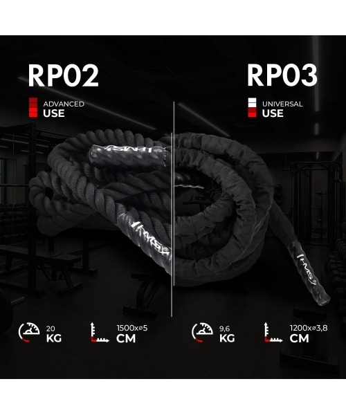 RP03 TRAINING ROPE WITH COVER HMS