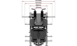 LP3175 LEG PRESS SEMI COMMERCIAL HMS