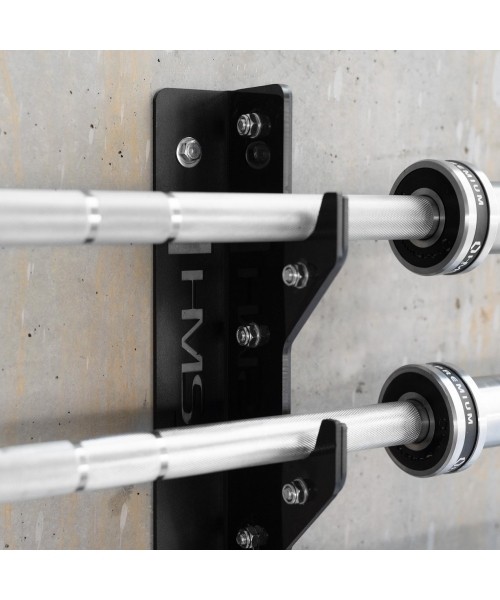 STR46 WALL MOUNTED OLIMPIC BARBELL RACK COMMERCIAL HMS