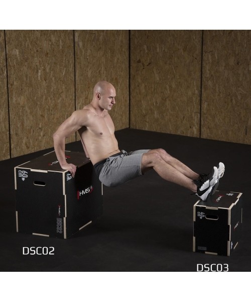 DSC03 BLACK 50x40x30CM PLYOMETRIC CHEST HMS