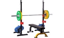 STR25 ADJUSTABLE BARBELL STANDS HMS