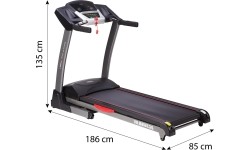 BE8535 ELECTRIC TREADMILL HMS