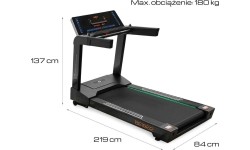BE1862 ELECTRIC TREADMILL SEMI COMERCIAL HMS PREMIUM