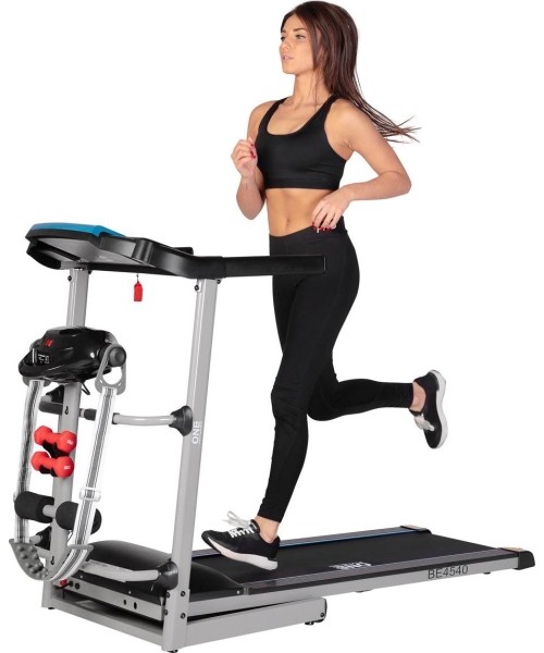 Elektrinis bėgimo takelis su masažuokliu One Fitness BE4540