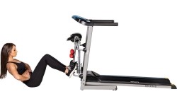 Elektrinis bėgimo takelis su masažuokliu One Fitness BE4540