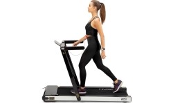 Elektrinis bėgimo takelis su stalu LOOP12 Multi Black HMS
