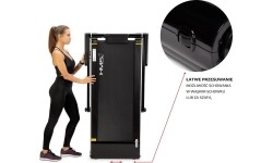 Elektrinis bėgimo takelis su stalu LOOP12 Multi Black HMS