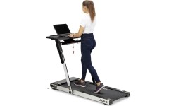 Elektrinis bėgimo takelis su staliuku LOOP12 Multi Gray HMS