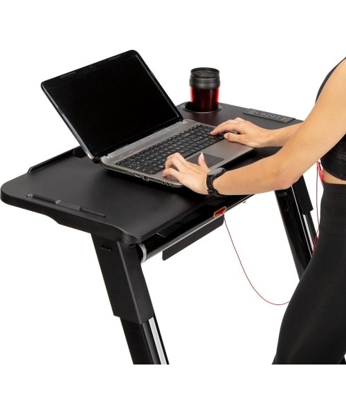 LOOP12 MULTI GRAY ELECTRIC TREADMILL WITH TABLE HMS