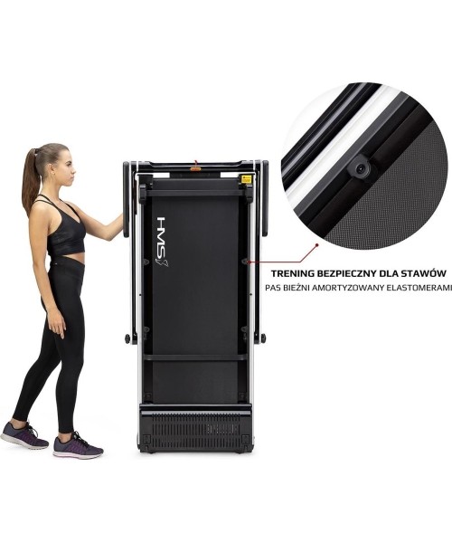 LOOP12 MULTI GRAY ELECTRIC TREADMILL WITH TABLE HMS