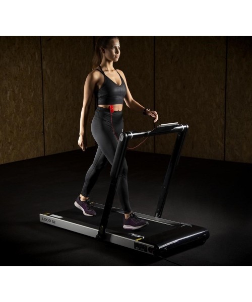 LOOP12 BLACK ELECTRIC TREADMILL HMS
